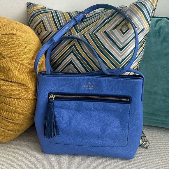 Kate Spade Saturday Blue Crossbody Bag - Picture 1 of 9